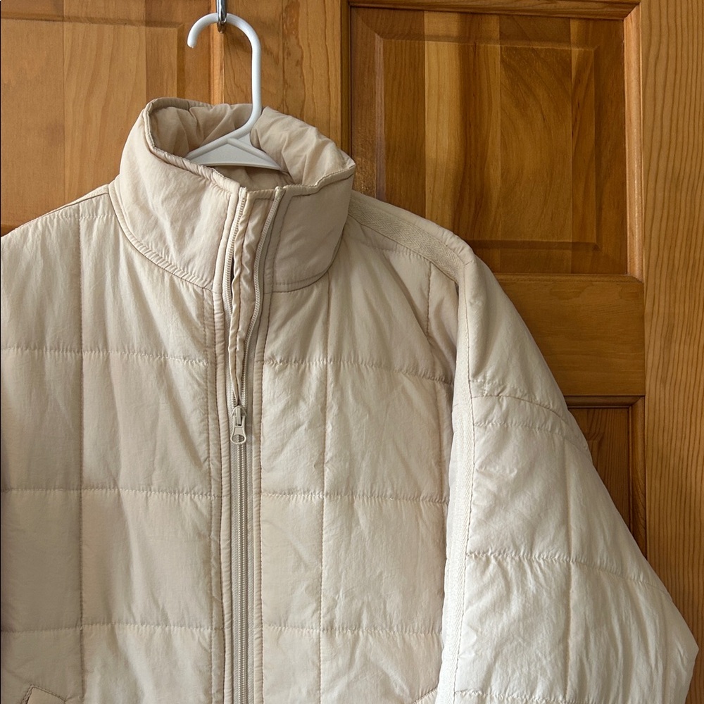 Beige Puffer Jacket